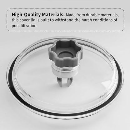 SF80110-1 Leaf Trap Cover Lid 5 inch Have O-Ring & Valve, Fit - Image 6