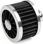 Air Intake Filter, 23MM High Flow Air Filter Cold Breather Turbo Vent Cleaner by Unknown