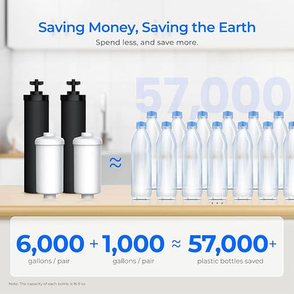 Waterdrop Upgrade Gravity-fed Water Filter System, - Image 4