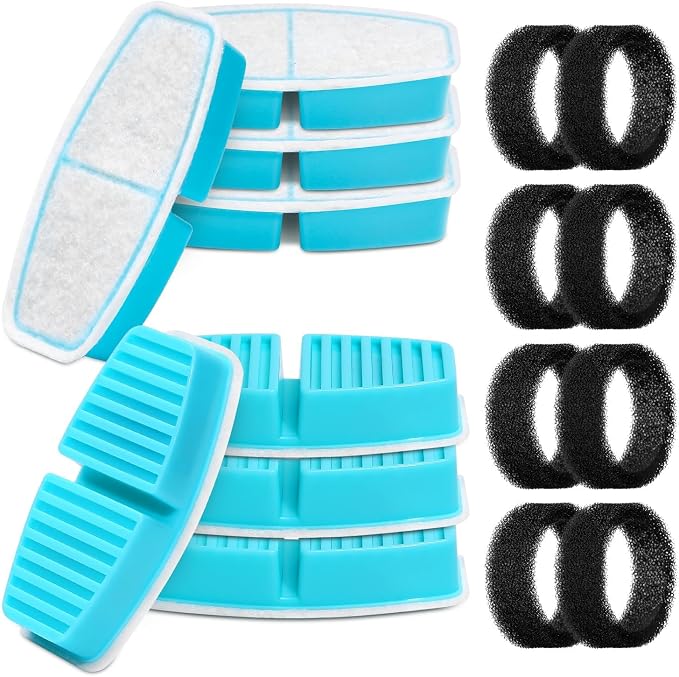 Pet Fountain Filter Replacement: 16 Pet Water Fountain Filters by FOFNON