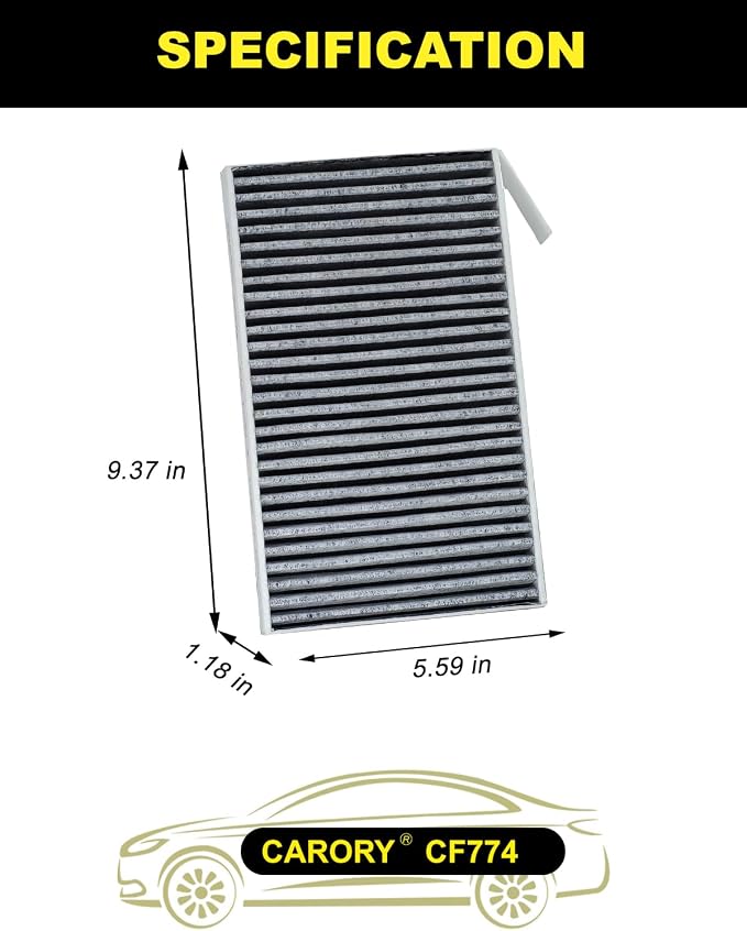 Cabin Air Filter w/Activated Carbon - Image 2