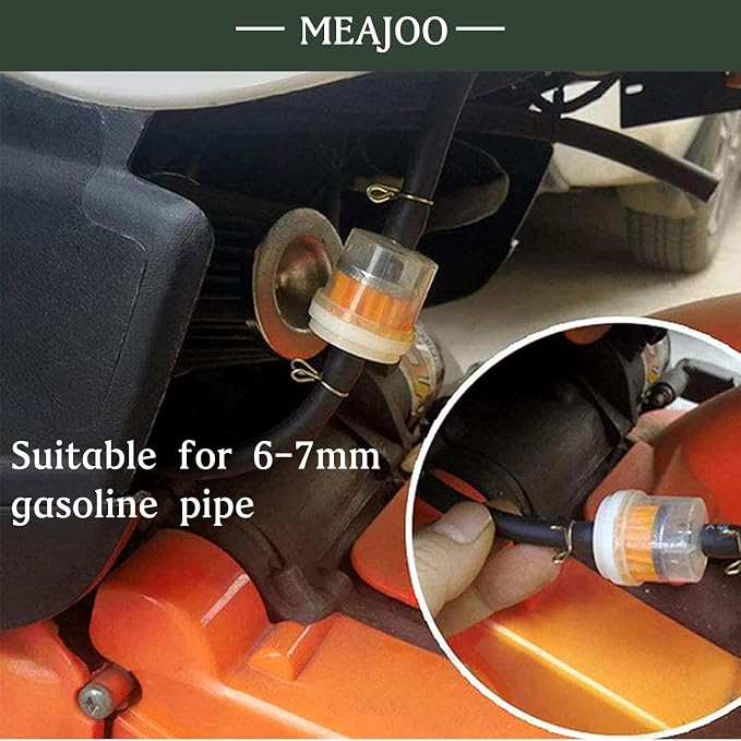 15PCS 1/4" 6mm-7mm Gas Inline Fuel Filter, - Image 5