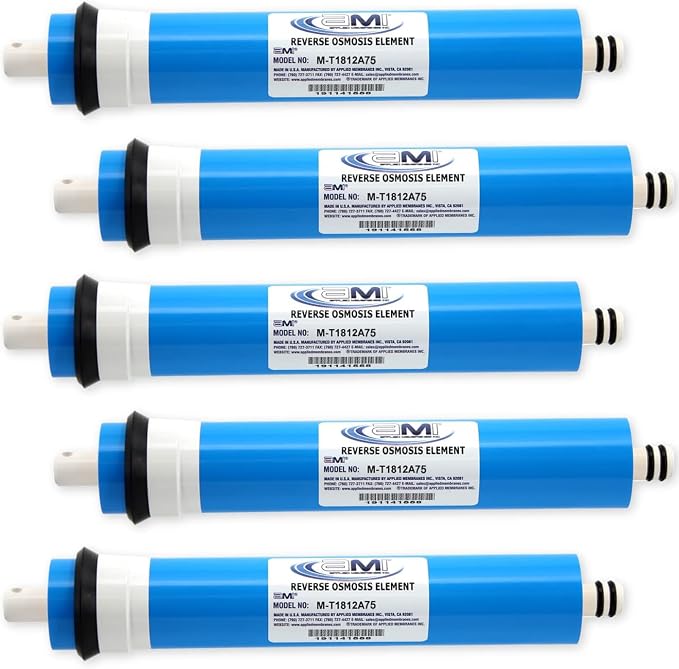 APPLIED MEMBRANES INC. 75 GPD Reverse Osmosis Membrane | RO Membrane Water by AppliedMembranesInc