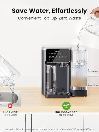 JIMMY R9 Reverse Osmosis System Countertop Water Filter - Image 9