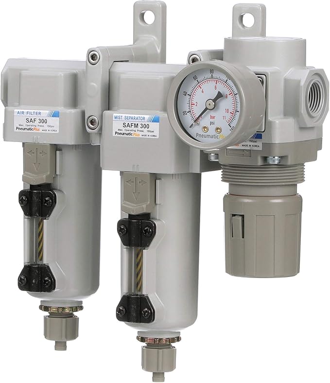 PneumaticPlus SAU330-N03G-MEP Three Stage Compressed Air Drying System - Image 3
