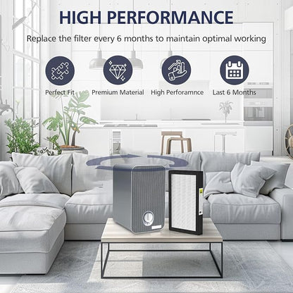 FLT4100 True HEPA Replacement Filter Size E - Image 7