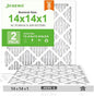 14x14x1 Air Filters, MERV 8 Pleated HVAC Furnace Filters by NewFilter