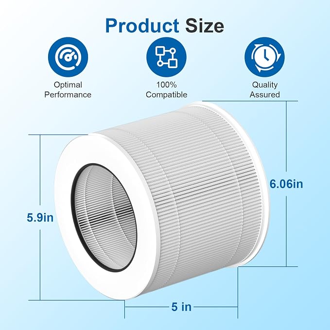 2 Pack 12020 Filter Replacement Compatible - Image 3