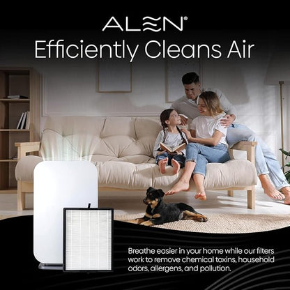 Alen 45i & Flex Replacement Air Filter, B4-Fresh Carbon H13 True HEPA Filter - Image 3