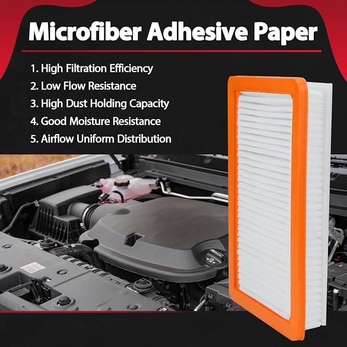 Engine Air Filter Fit for 2018-2025 Chevy Equinox/ 2018-2024 GMC Terrain - Image 5