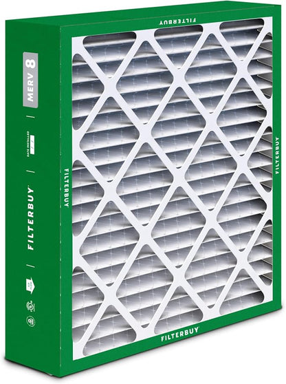 Filterbuy 20x25x6 Air Filter MERV 8 Essential Dust & Allergy Defense, Pleated - Image 9