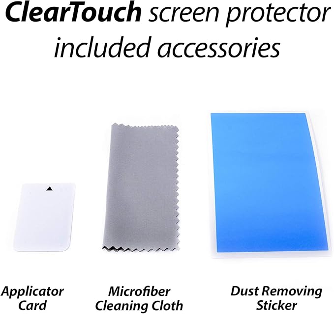 BoxWave Screen Protector Compatible with ButterflyMX Video Intercom Surface (7 in) - ClearTouch Anti-Glare (2-Pack), Anti-Fingerprint Matte Film Skin