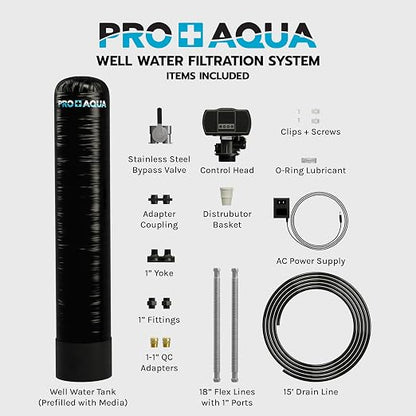 PRO+AQUA Heavy Duty Whole House Well Water Filter System - Image 6