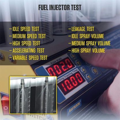 AUTOOL Automotive Motorcycle 4 Cylinder Ultrasonic Wave Injector Cleaner Petrol - Image 4