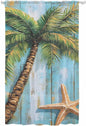 Sheer Curtains 108 Inches Long, Coastal Beach Tree Semi Sheer Curtains Light by Unknown