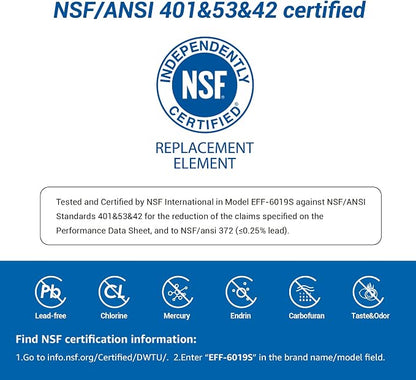 Maxblue Replacement for GE® RPWFE®, RPWF Refrigerator Water Filter, Compatible - Image 4