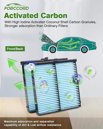 Cabin & Engine Air Filter Fit for Mazda 3, CX-50 Air Filter Kit - Image 5
