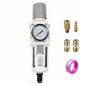 XingNEeng 1/2" NPT Compressed Air Filter Regulator Combo Piggyback, Water/Oil by Unknown