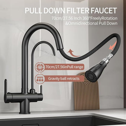 Kitchen Sink Faucet with Pull - Image 6