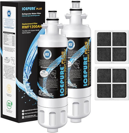 ICEPURE PLUS 9690 NSF/ANSI 53 NSF/ANSI 42 Certified Compatible by ICEPURE