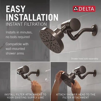 Delta Faucet Clarifi Premium Shower Filter Attachment - Image 5