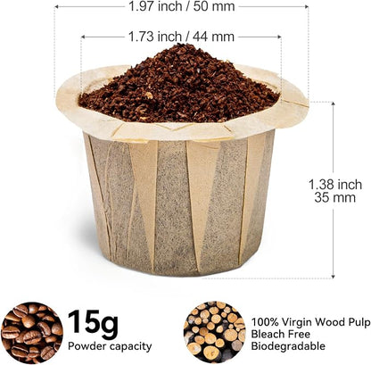 100 Count Fanativita K Cup Coffee Filters Disposable - Image 3