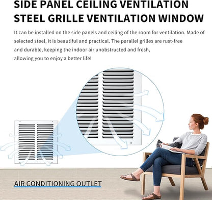 10x10 Vent Cover, Air Return Vent Cover, Flat Vent Cover, Rejillas De Aire - Image 7