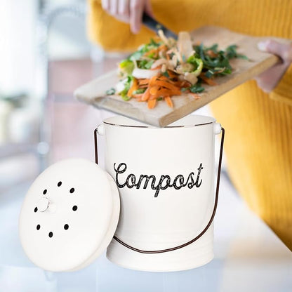 AuldHome Design Kitchen Compost Bin - Image 7