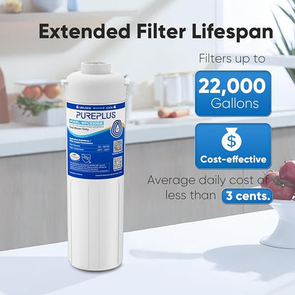 PUREPLUS WFC5300A Under Sink Water Filter, 22000 Gallons, 99.99% Chlorine - Image 4