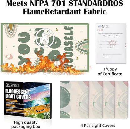 4 Pcs Fluorescent Light Covers - Image 5