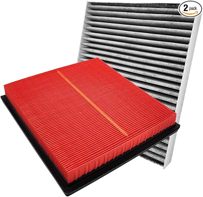 JTBU157-12295Engine And Cabin Air Filter Compatible by NICEASY