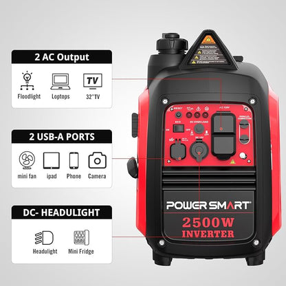 PowerSmart 2500-Watt Portable Inverter Generator - Image 6