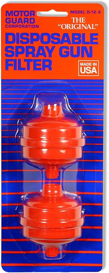 Motor Guard D-12-2 Disposable Spray Gun Filter - Image 2