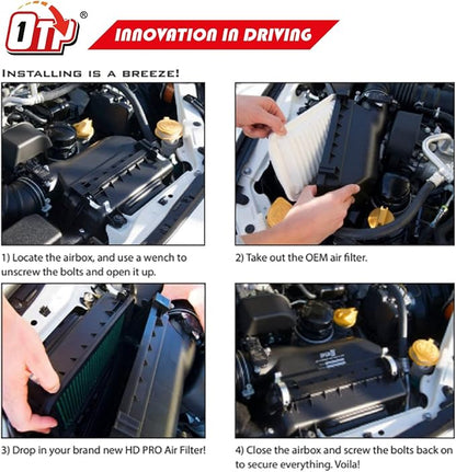 OTP2385 OTPerformance Air Filter Washable Compatible - Image 4