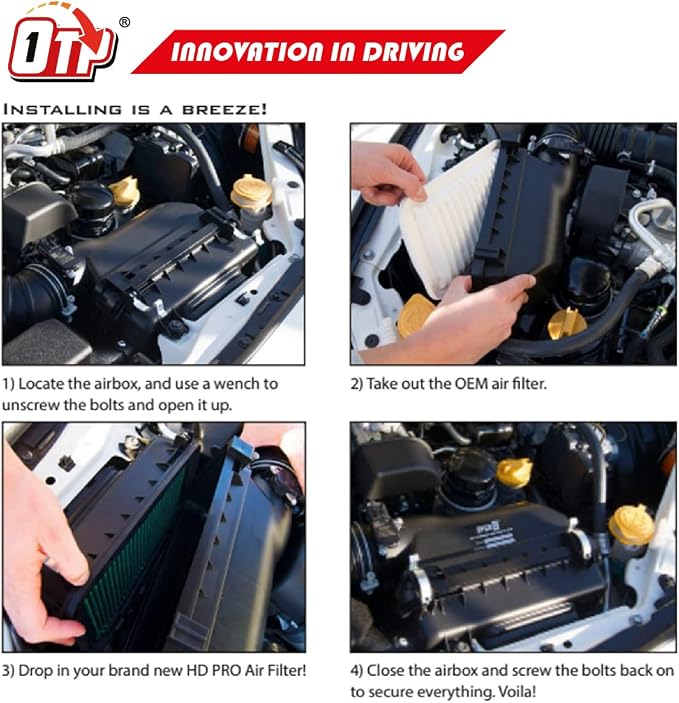 OTP2395 OTPerformance Engine Air Filter Washable : Compatible - Image 2