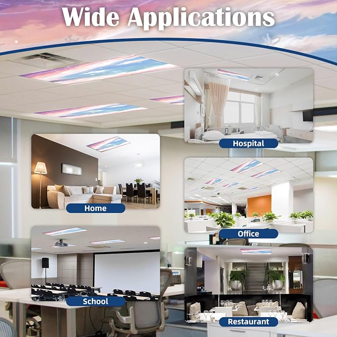 4 Pcs Fluorescent Light Covers - Image 7