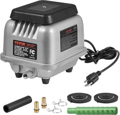 VEVOR Linear Air Pump, 90L/Min Air Flow Septic Aerator Pump, Aeration System by VEVOR
