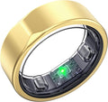 Smart Ring for Women Men,Valentine's Day gift, Fitness Ring with Heart Rate, Stress & Sleep Monitoring,Step & Calorie Counter, 5ATM Waterproof for iPhone and Android,No Subscription Fee (Rose Gold, 7)