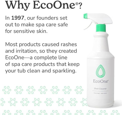 Shell Cleaner by EcoOne | All-Natural, Fragrance-Free Spa & Hot Tub Surface - Image 5