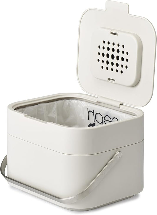 Joseph Joseph Stack Kitchen Food Intelligent Waste Compost Caddy Recycling Bin by JosephJoseph