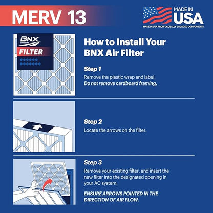BNX TruFilter 14x25x1 Air Filter MERV 13 - Image 6