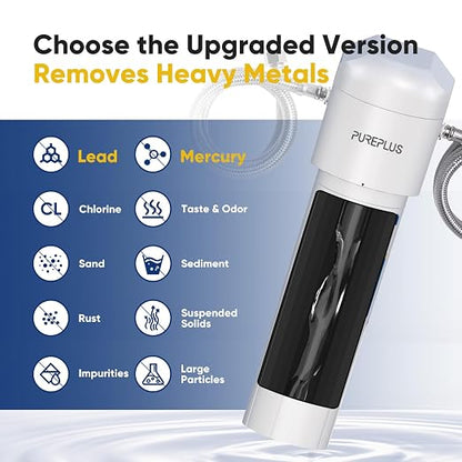 PUREPLUS Under Sink Water Filter System, 22000 Gallons, 99.99% Chlorine - Image 2