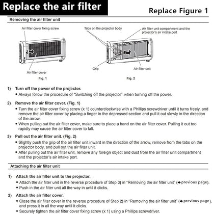 AWO ET-RFM100 Replacement Air Dust Filter - Image 5