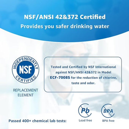 Filterlogic NSF Certified Water Filter, Replacement - Image 3