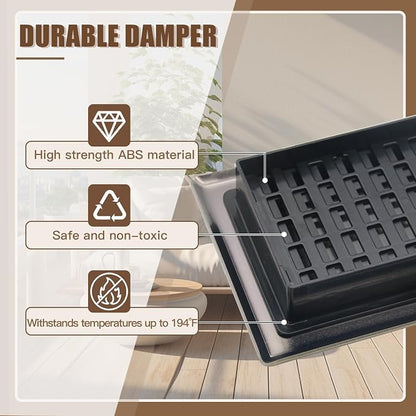 Air Floor Vent Adjustable Register 4x12 Inch Floor Register Vents - Image 4