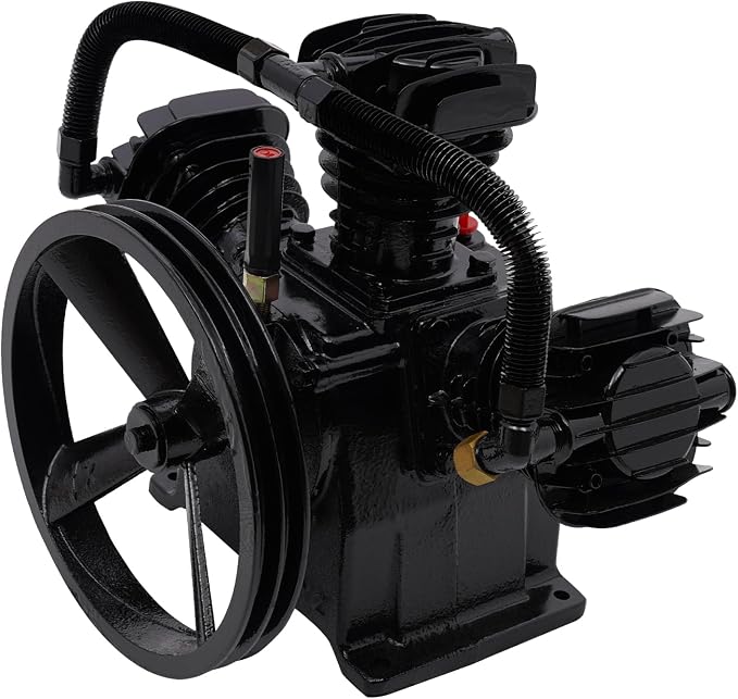 Air Compressor Pump Head, 12 CFM 3 Cylinder 4 HP Replacement Air Compressor - Image 5