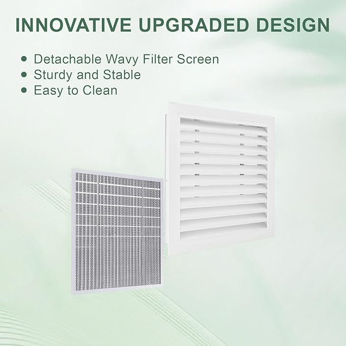 18" X 18" Aluminum Gable Vent - Image 5