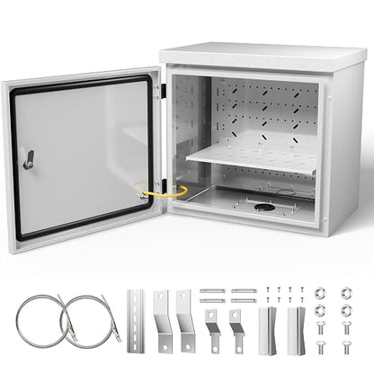 Steel Electrical Box, IP67 Waterproof & Rust-Resistant, Outdoor/Indoor by StructoMax