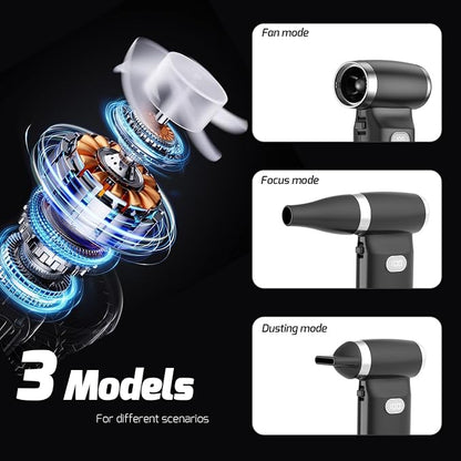 Compressed Air Duster, Electric Dust Blower, High-Speed Electric Air Duster - Image 2