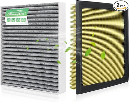 Engine & Cabin Air Filter for 19-26 Subaru Ascent 2.4L/18-22 Subaru Crosstrek by StaunchAuto